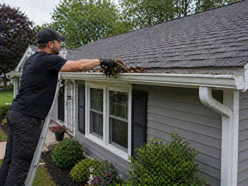 Gutter Blockage Removal in Pittsburgh, PA